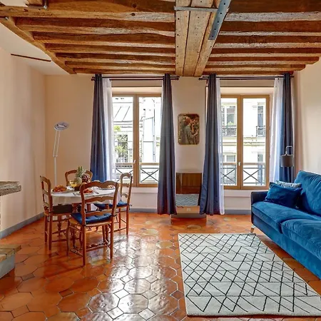 Bnbnook - Cozy 1br - Vibrant Le Marais & Pompidou Apartment *