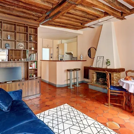 Apartment Bnbnook - Cozy 1br - Vibrant Le Marais & Pompidou Paris