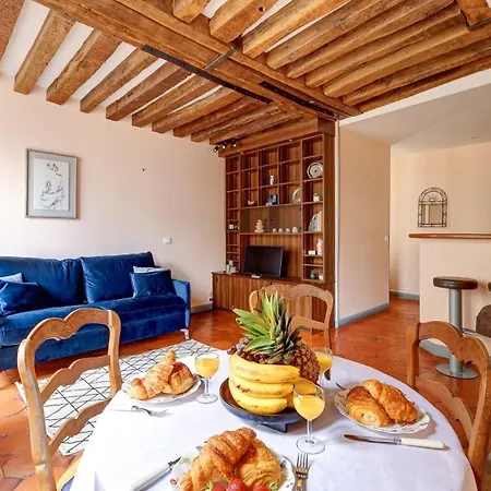 Bnbnook - Cozy 1br - Vibrant Le Marais & Pompidou Apartment *